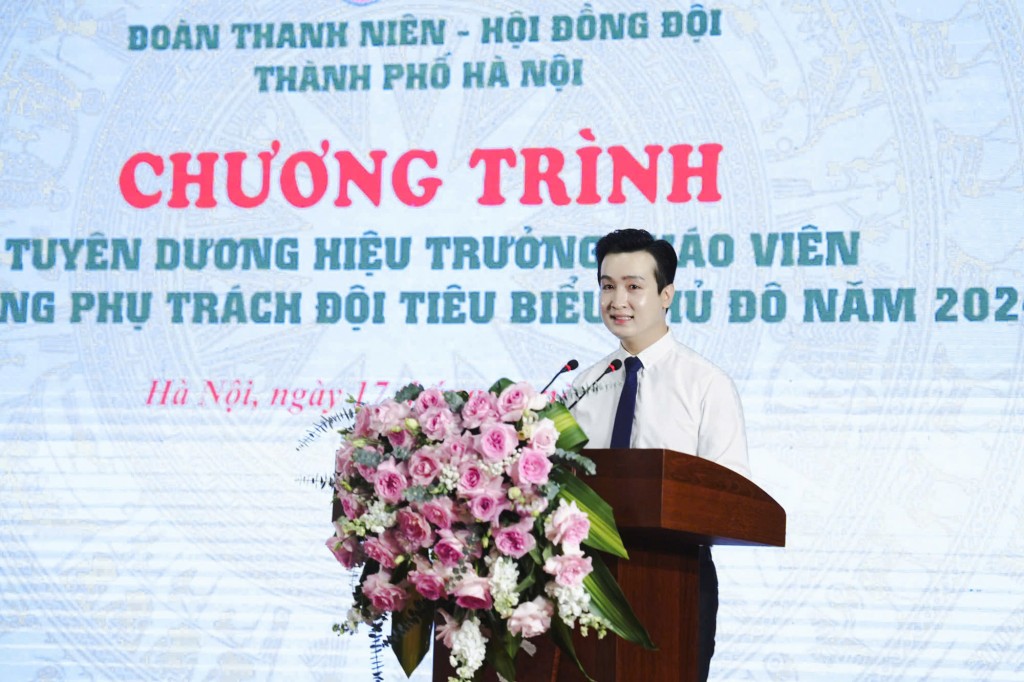 đồng chí Đào Đức Việt, Phó Bí thư Thành đoàn Hà Nội, Chủ tịch Hội đồng Đội thành phố Hà Nội