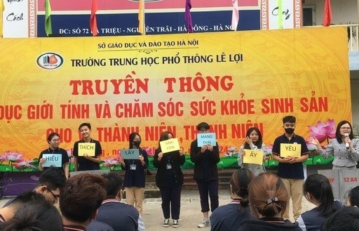 Truyền thông giáo dục sức khỏe sinh sản cho vị thành niên