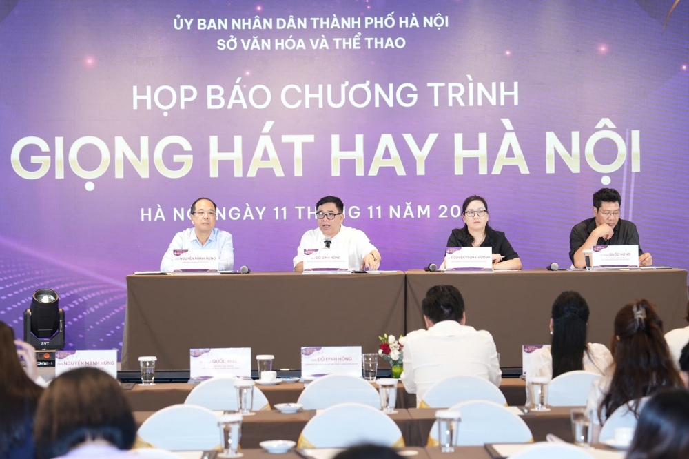 Cuộc thi “Giọng hát hay Hà Nội năm 2024” chính thức trở lại