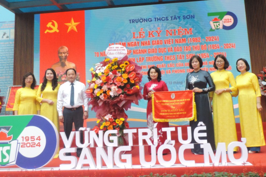 Trường THCS Tây Sơn – hành trình 70 mùa xuân vươn mình tỏa sáng