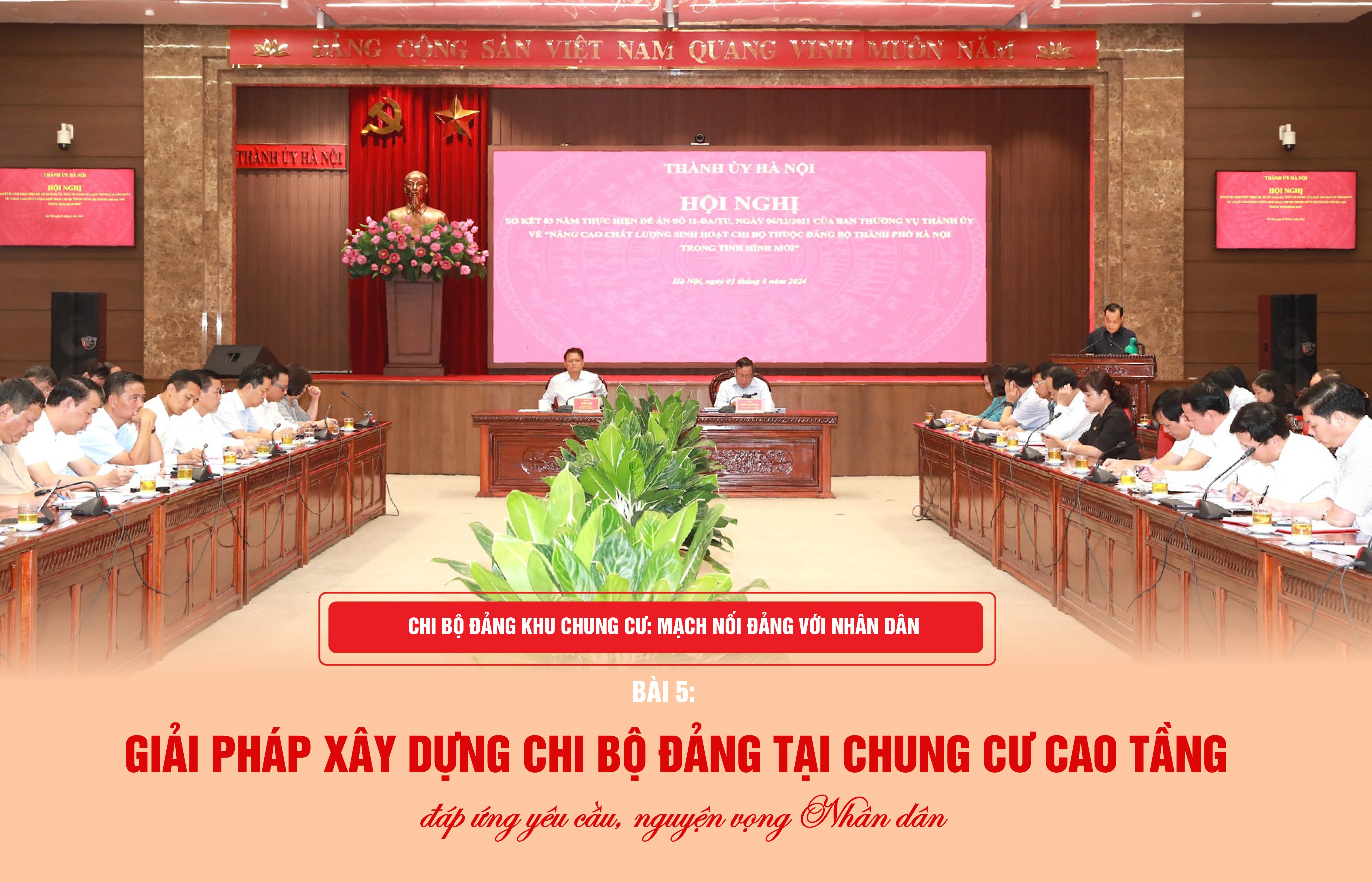 Bài 5: Giải pháp xây dựng chi bộ Đảng tại chung cư cao tầng