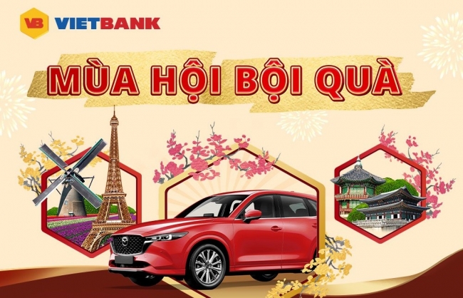 “Mưa” quà tặng hơn 3 tỷ đồng dành cho khách hàng Vietbank