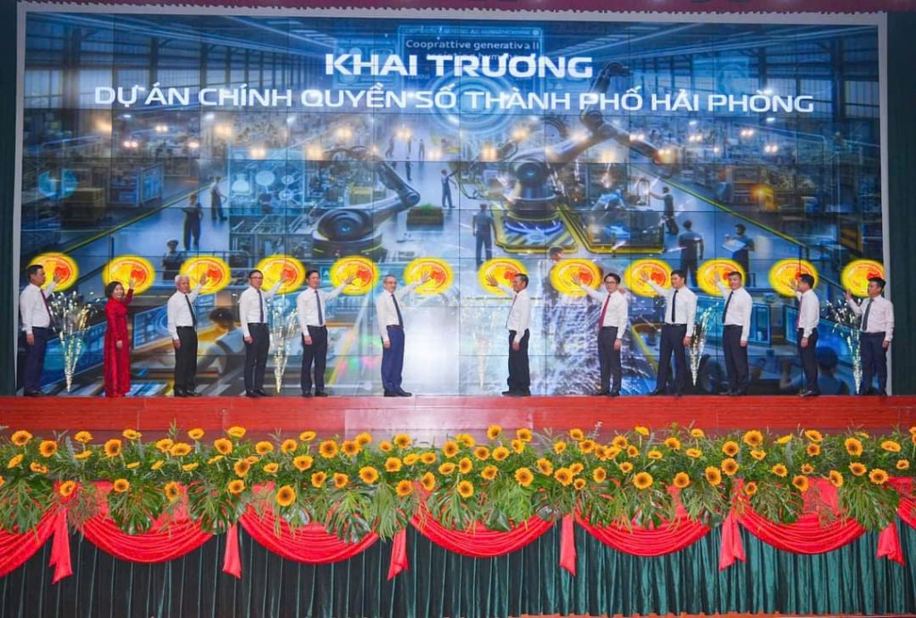 Khai trương dự án chính quyền số thành phố Hải Phòng