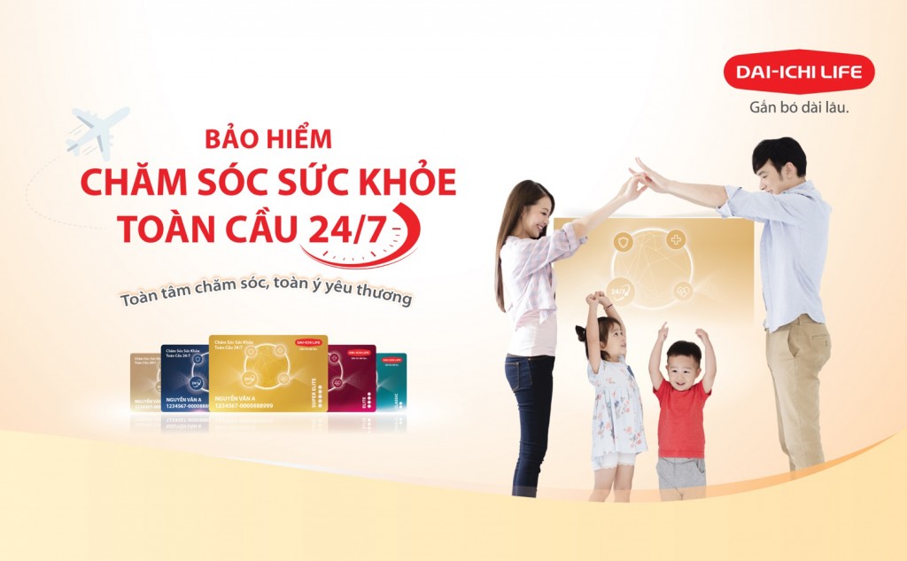 Dai-ichi Life Việt Nam ra mắt sản phẩm bảo hiểm chăm sóc sức khỏe toàn cầu 24/7