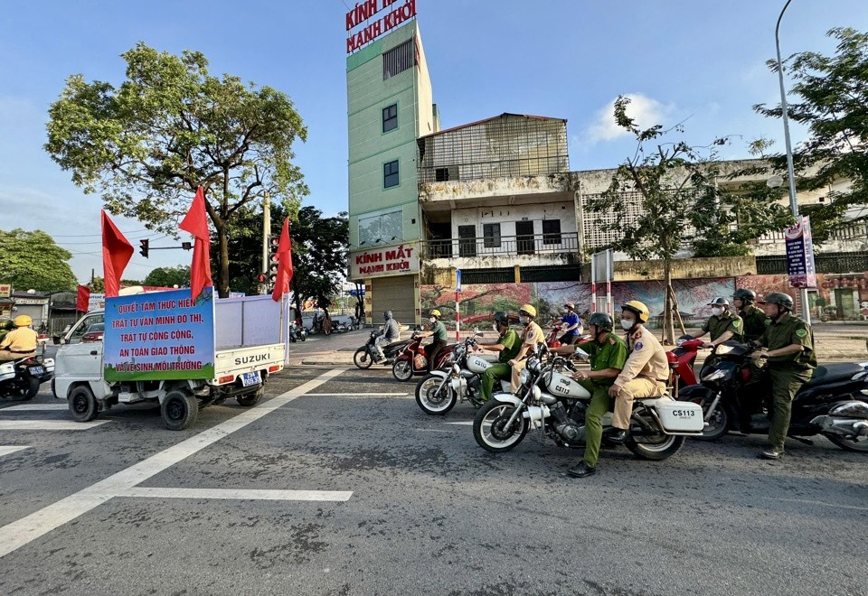 Người dân Thanh Trì đồng lòng chung tay giữ gìn trật tự đô thị