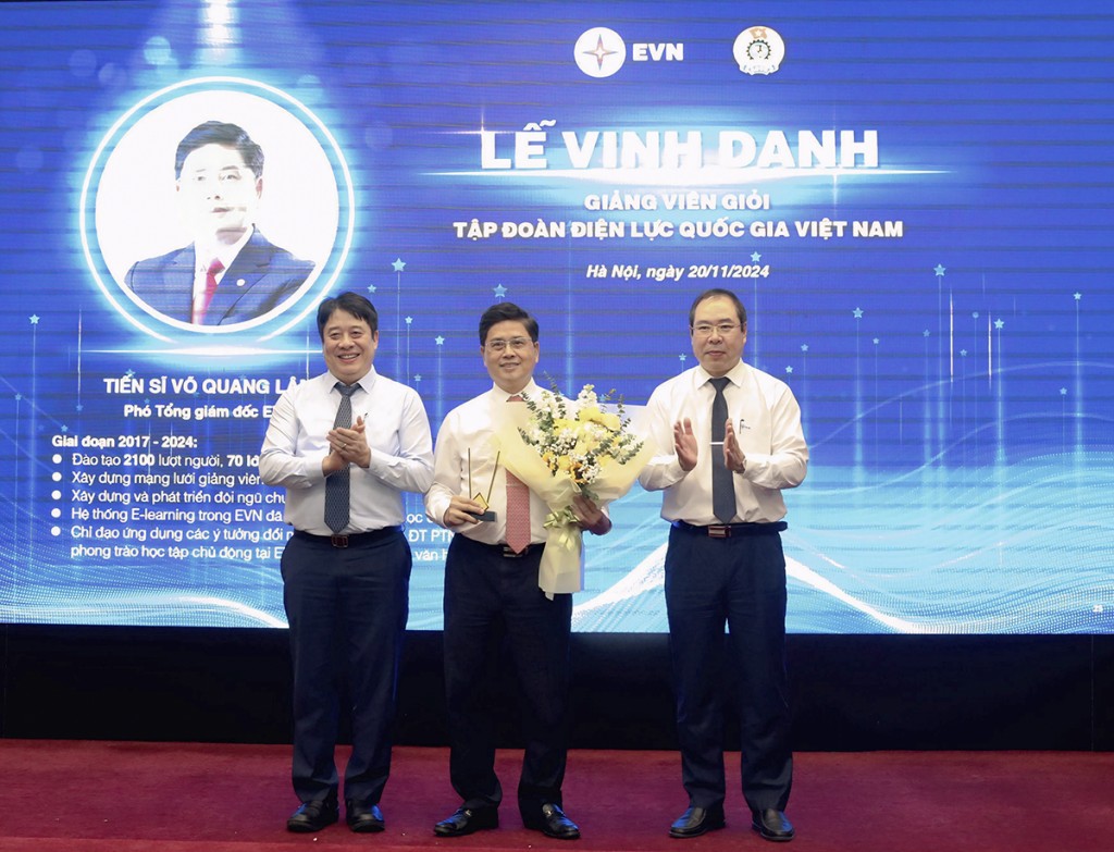 Tập đoàn Điện lực Việt Nam vinh danh giảng viên nội bộ giỏi