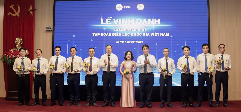 Tập đoàn Điện lực Việt Nam vinh danh giảng viên nội bộ giỏi