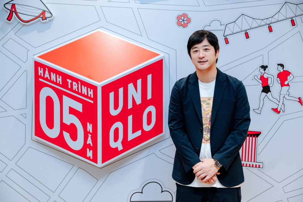 Tổng giám đốc UNIQLO Việt Nam, ông Nishida Hideki, gửi lời cảm ơn đến tất cả khách hàng, đối tác đã đồng hành cùng UNIQLO trong 5 năm qua