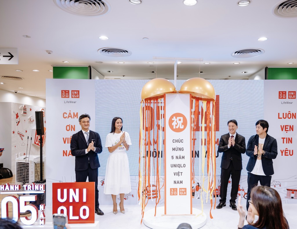 UNIQLO kỷ niệm cột mốc 5 năm tại Việt Nam