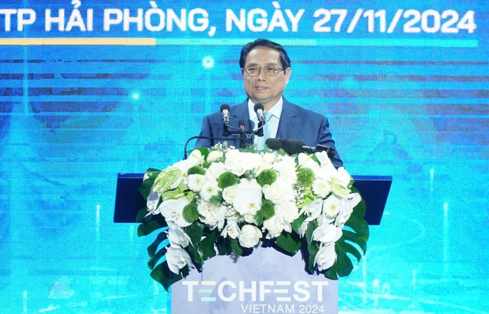 Thủ tướng Phạm Minh Chính dự lễ Khai mạc Techfest Việt Nam 2024