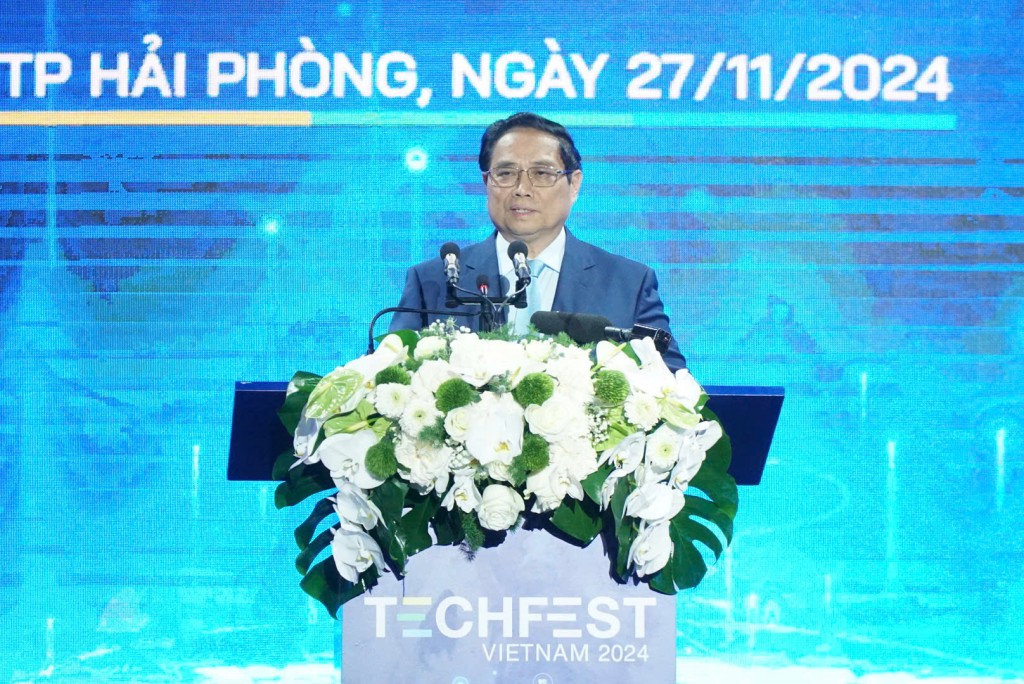 Thủ tướng Phạm Minh Chính dự lễ Khai mạc Techfest Việt Nam 2024