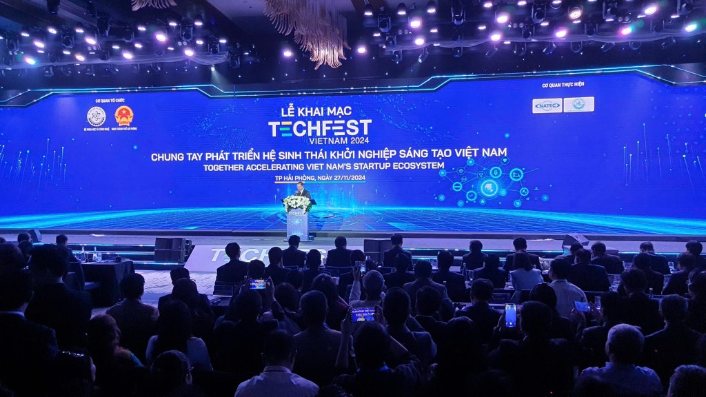 Thủ tướng Phạm Minh Chính dự lễ Khai mạc Techfest Việt Nam 2024