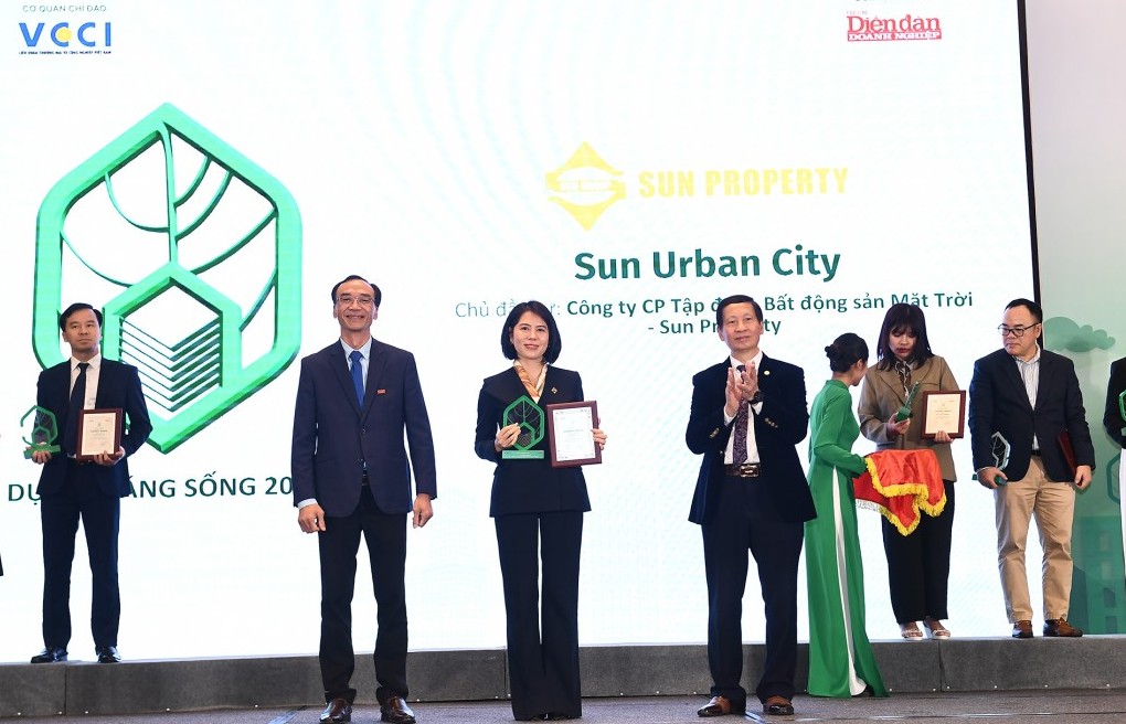 Dự án Sun Group tại Hà Nam nhận cú đúp danh hiệu Dự án đáng sống 2024