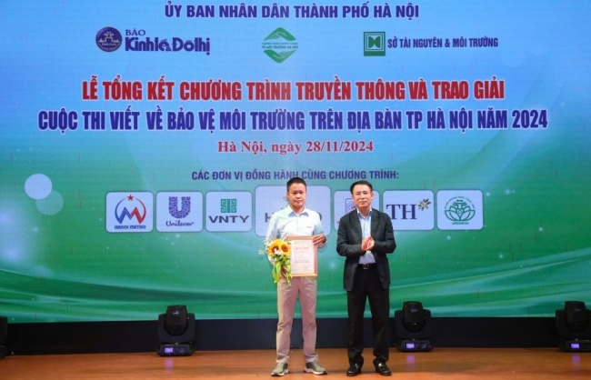 Gần 3.000 bài dự thi viết về bảo vệ môi trường ở Hà Nội