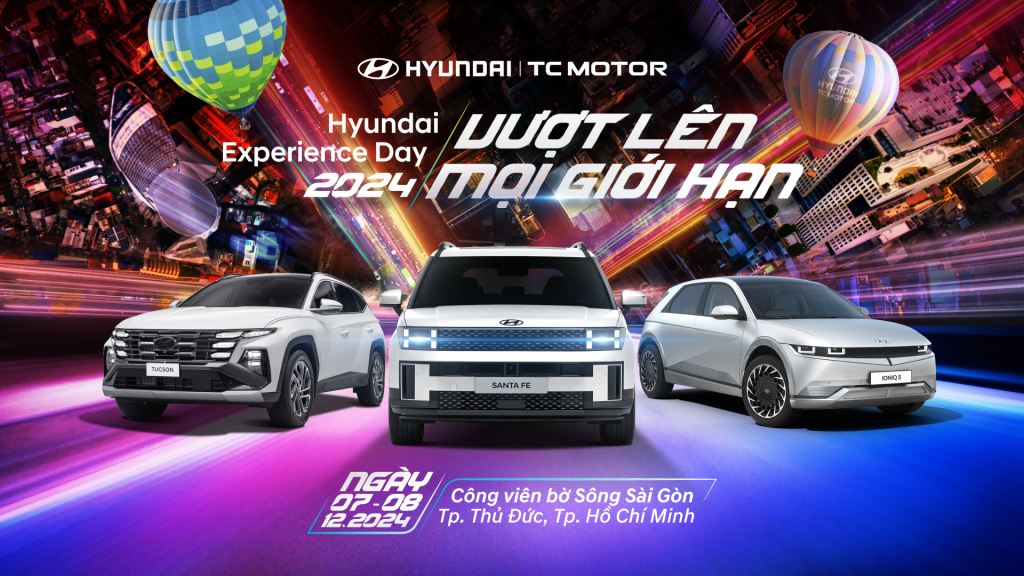 Ngày hội trải nghiệm đặc biệt Hyundai Experience Day 2024 diễn ra tại TP HCM