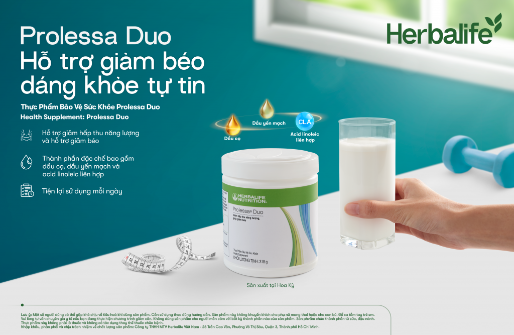 Herbalife Việt Nam ra mắt sản phẩm thực phẩm bảo vệ sức khỏe Prolessa