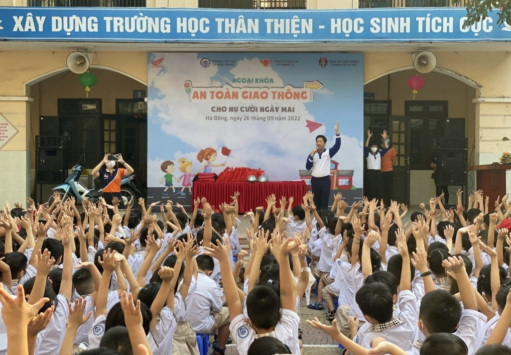 Hà Nội triển khai cuộc thi an toàn giao thông trong trường học