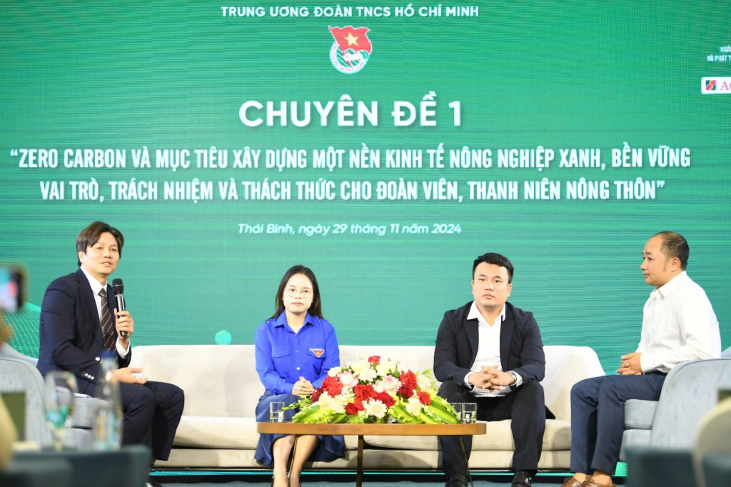 Đại biểu chia sẻ tại diễn đàn 