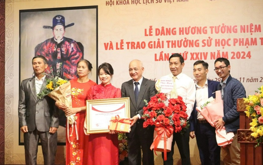 Trao Giải thưởng Sử học Phạm Thận Duật lần thứ XXIV