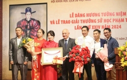 Trao Giải thưởng Sử học Phạm Thận Duật lần thứ XXIV, năm 2024