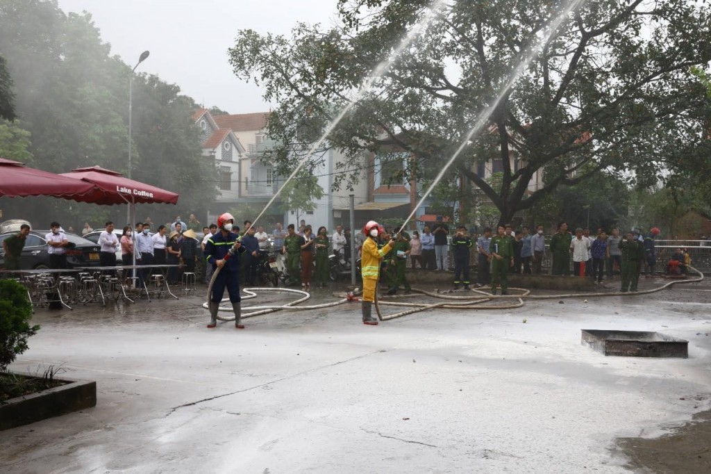 Đội phòng cháy, chữa cháy cơ sở xã Tiên Yên, huyện Hoài Đức