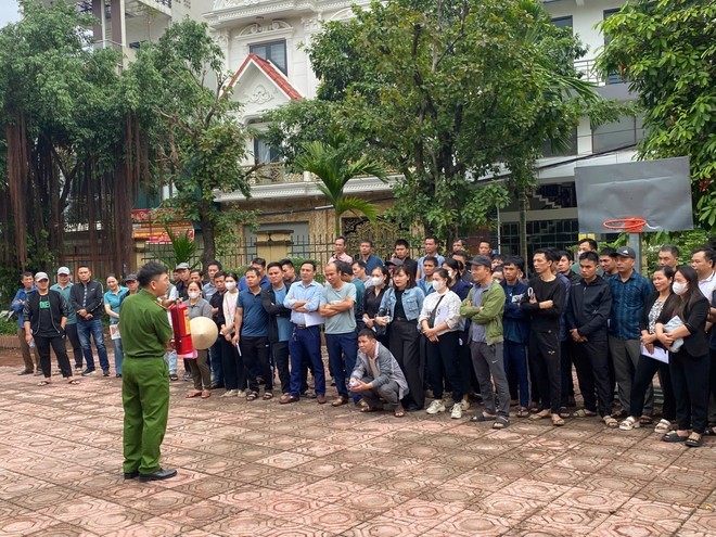 Đẩy mạnh tuyên truyền PCCC cho chủ cơ sở sản xuất xã Canh Nậu