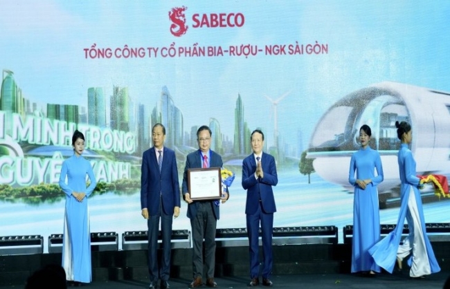 SABECO tiếp tục là một trong những doanh nghiệp phát triển bền vững hàng đầu