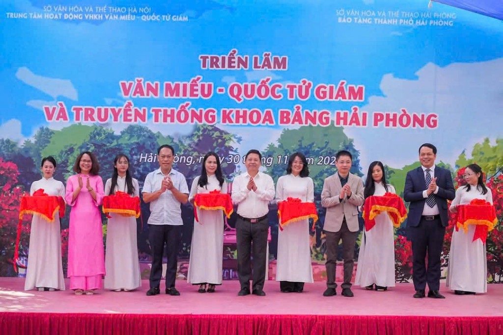 Triển lãm “Văn Miếu - Quốc Tử Giám và truyền thống khoa bảng Hải Phòng”