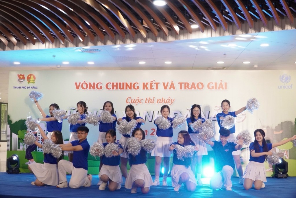 “Cuộc thi nhảy Vũ điệu xanh Đà Nẵng 2024” là một hoạt động quan trọng trong dự án thành phố lành mạnh cho thanh thiếu niên giai đoạn 2 (Ảnh Đ.Minh)