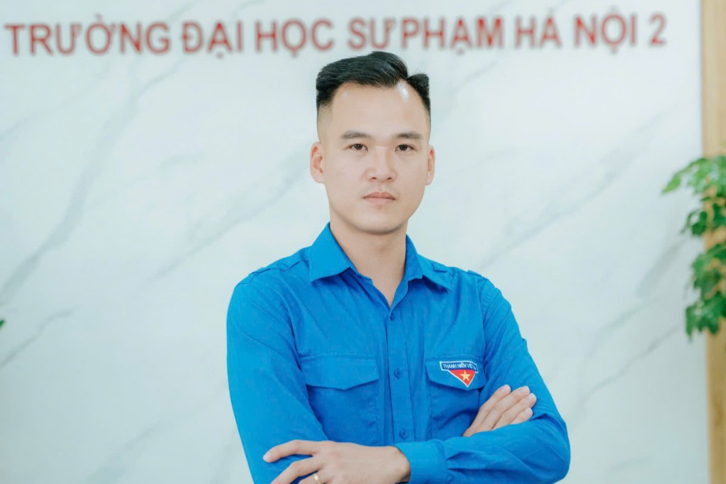 Đồng chí Vũ Hồng Phúc tái cử chức danh Bí thư Đoàn trường Đại học Sư phạm Hà Nội 2