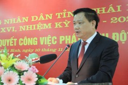 Ông Nguyễn Khắc Thận được bầu giữ chức Bí thư Tỉnh ủy Thái Bình