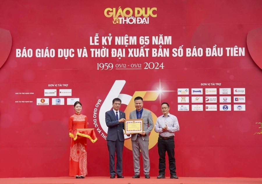 Báo Giáo dục và Thời đại kỷ niệm 65 năm xuất bản số báo đầu tiên