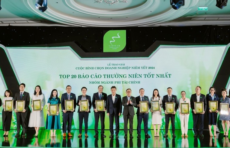 PV GAS CNG nhận giải Top 20 Báo cáo thường niên tốt nhất 2024