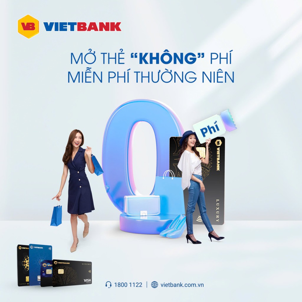  Thẻ tín dụng Vietbank được ưa chuộng nhờ các chính sách cạnh tranh và nhiều ưu đãi hấp dẫn