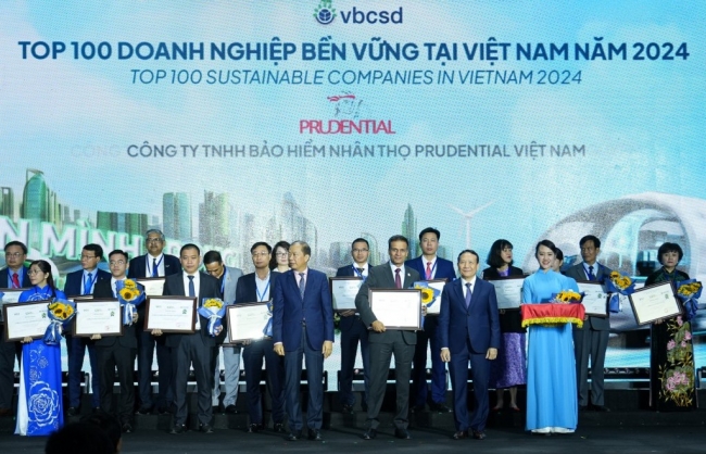 Prudential Việt Nam giữ vững vị thế doanh nghiệp bền vững và kinh doanh có trách nhiệm