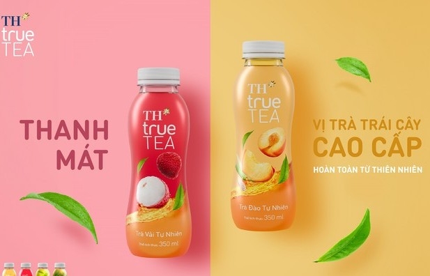 Tập đoàn TH ra mắt trà trái cây TH true TEA