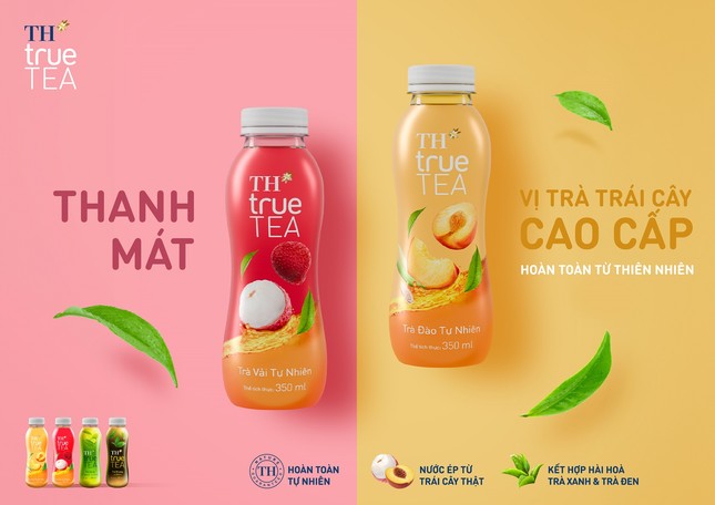 Tập đo&agrave;n TH ra mắt tr&agrave; tr&aacute;i c&acirc;y TH true TEA: Thanh m&aacute;t vị tr&agrave; tr&aacute;i c&acirc;y cao cấp, ho&agrave;n to&agrave;n từ thi&ecirc;n nhi&ecirc;n ảnh 1