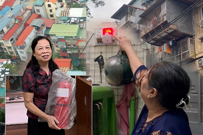 Tăng cường truyên truyền, hướng dẫn PCCC tại khu dân cư, tập thể cũ