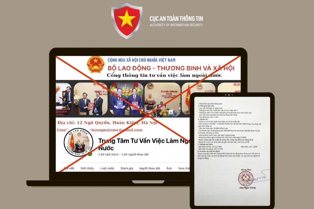 Cảnh báo mạo danh Bộ LĐ-TB&XH để lừa đảo