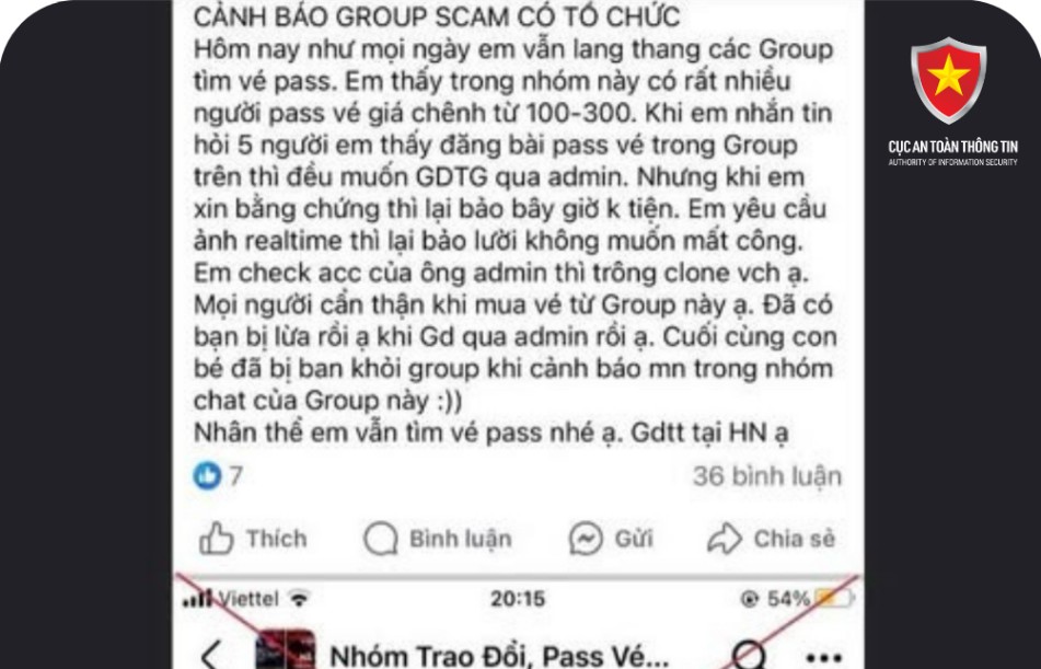 Cảnh báo lừa đảo khi mua vé chương trình ca nhạc, concert