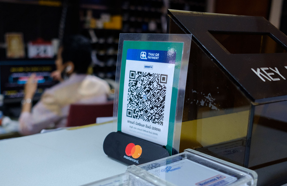 Du khách đi Thái Lan mà thấy mã QR có logo PromptPay tức là sẽ thanh toán được từ một số app của Ngân hàng Việt Nam, trong đó có Sacombank