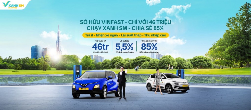 46 triệu đồng sở hữu xe VinFast, lãi suất 5,5% trong 5 năm