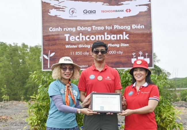 Techcombank cam kết đồng hành vì mục tiêu Net Zero vào năm 2050