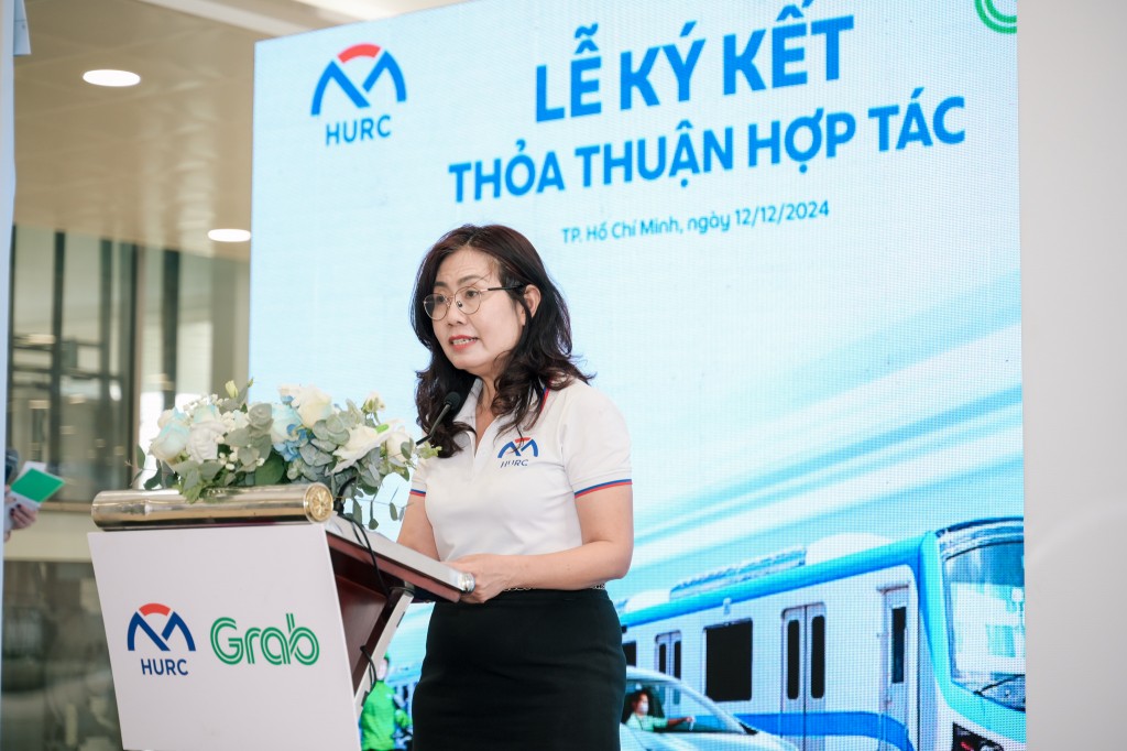 Bà Văn Thị Hữu Tâm, Phó Giám đốc Công ty TNHH MTV Đường sắt Đô thị số 1 TP.HCM