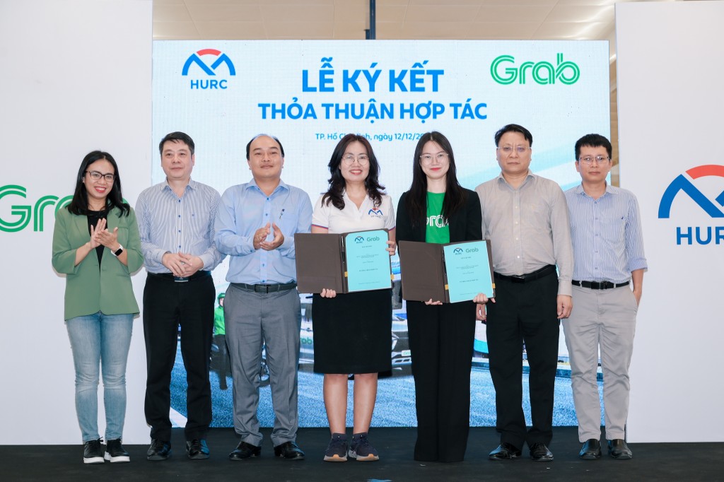 Công ty TNHH MTV Đường sắt số 1 Thành phố Hồ Chí Minh (HURC1) và Công ty TNHH Grab chính thức ký kết Biên bản ghi nhớ (2)