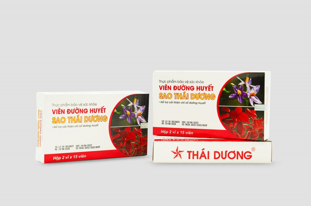 Sản phẩm Viên đường huyết Sao Thái Dương