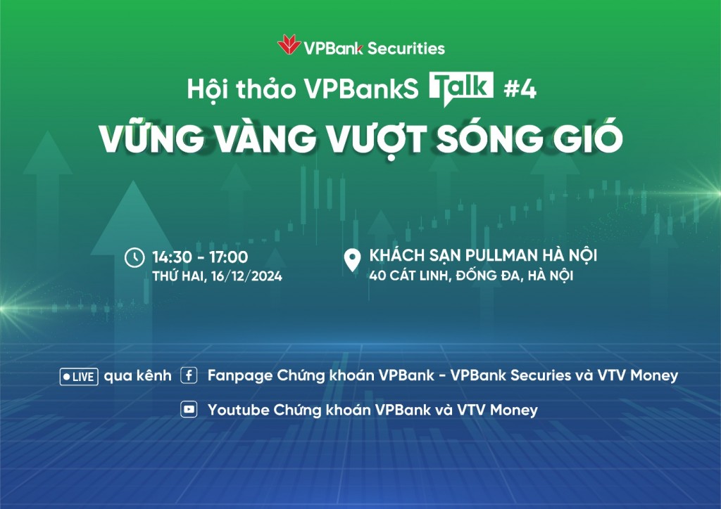 Đi tìm những ý tưởng đầu tư cho năm 2025 tại VPBankS Talk #4