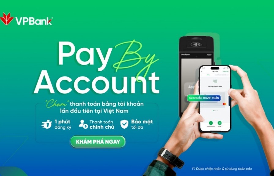 VPBank triển khai tính năng thanh toán “một chạm” bằng tài khoản