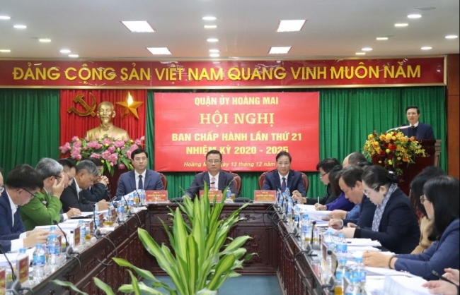 Quận Hoàng Mai hoàn thành 17/17 chỉ tiêu năm 2024