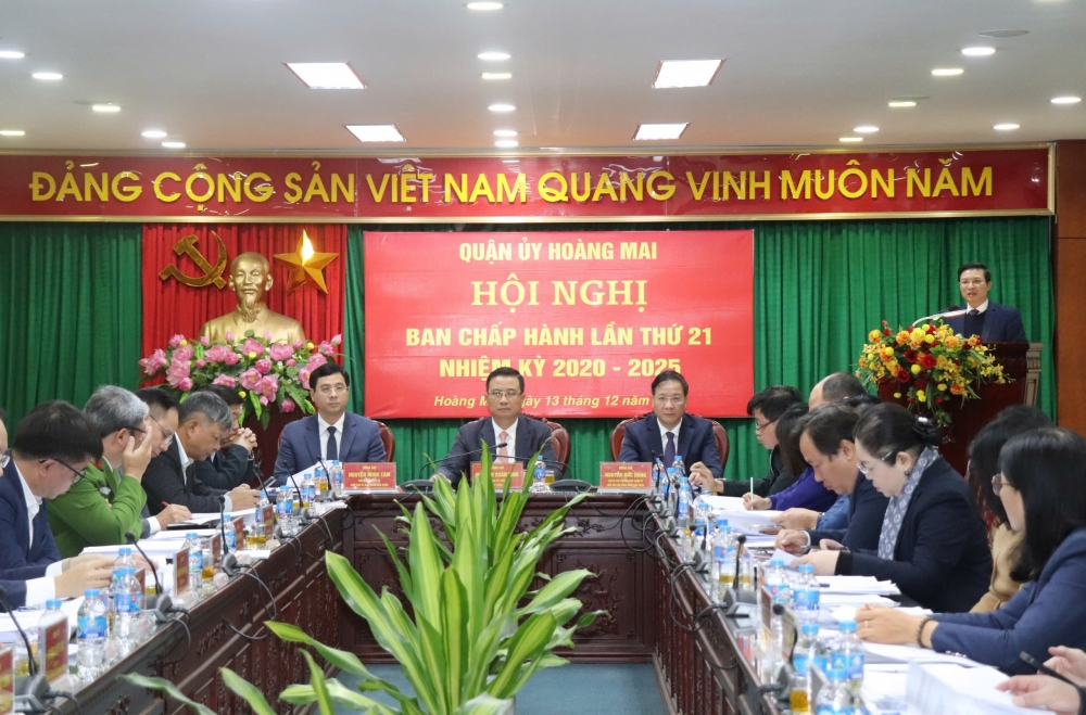 Quận Hoàng Mai: Hoàn thành 17/17 chỉ tiêu năm 2024